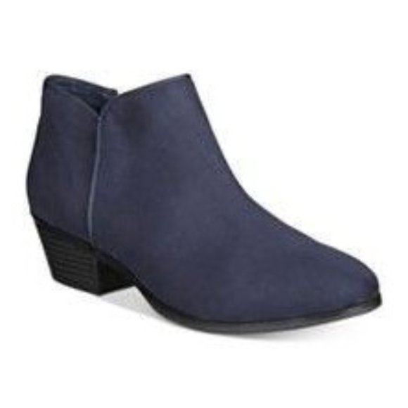 Style & Co. Shoes - NWT Style & Co Wileyy Ankle Booties Size 6 Navy